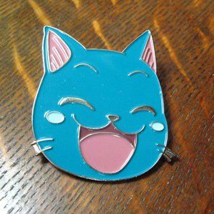 🐈‍⬛️ Kodansha Japanese Comic Book Blue Cat Lapel Pin